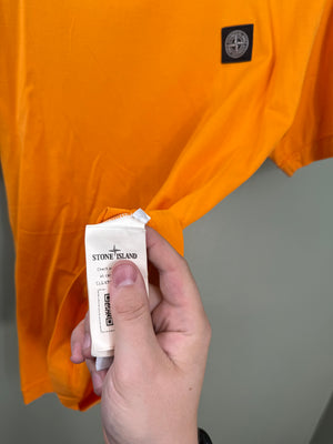 Stone Island Orange T-Shirt