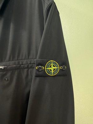 Stone Island Black Soft Shell Parka Jacket
