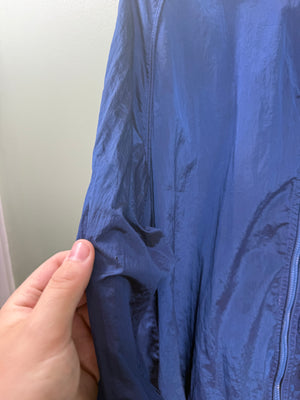 Stone Island Blue Nylon Metal Overshirt