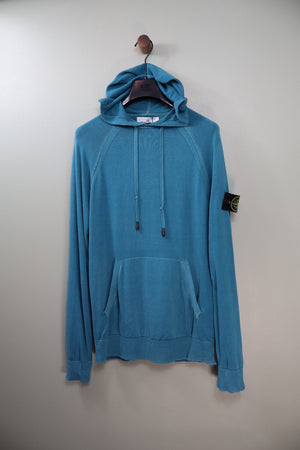 Stone Island Turquoise Hoodie
