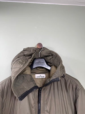 Stone Island Khaki Crinkle Reps Jacket