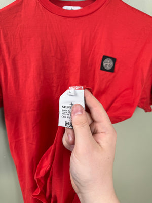 Stone Island Red T-Shirt
