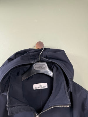 Stone Island Navy Soft Shell Jacket