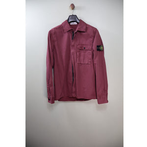 Stone Island Burgundy Overshirt