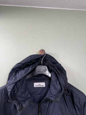 Stone Island Navy Crinkle Reps Primaloft Jacket