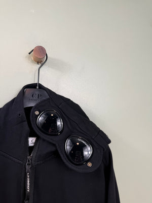 C.P. Company Black Goggle Hoodie