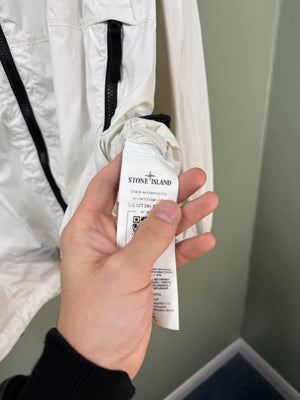 Stone Island White Skin Touch Jacket