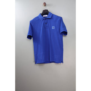Stone Island Blue Regular Fit Polo
