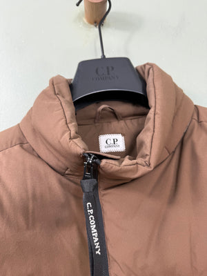 C.P. Company Brown Pro-Tek Down Gilet