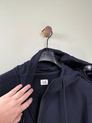 C.P. Company Navy Goggle Hoodie