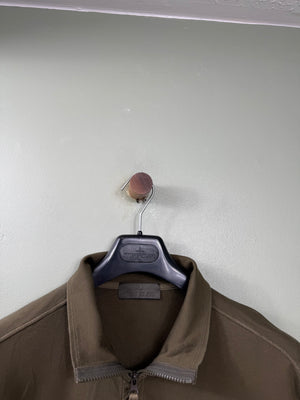 Stone Island Khaki Ghost 1/4 Zip Jumper