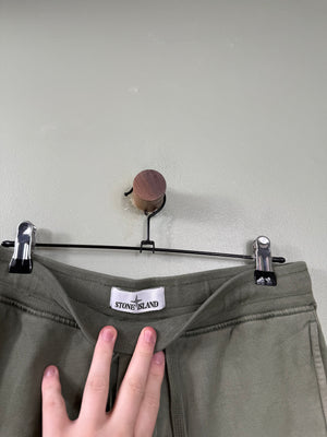 Stone Island Khaki Shorts
