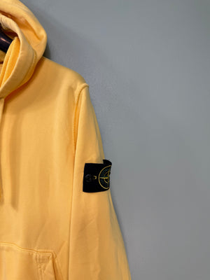 Stone Island Yellow Hoodie
