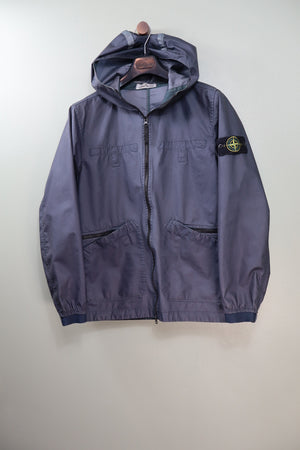 Stone Island Navy Aggressive Gommato Jacket