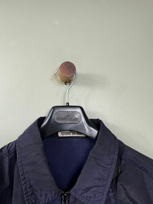 Stone Island Navy Nylon Metal Overshirt