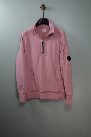 C.P. Company Pink 1/4 Zip Jumper