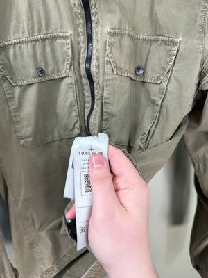 Stone Island Khaki Overshirt