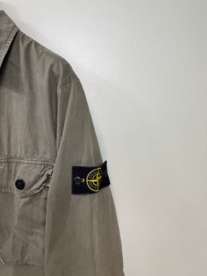 Stone Island Khaki Overshirt