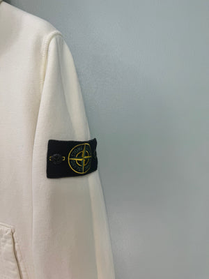 Stone Island Yellow Hoodie
