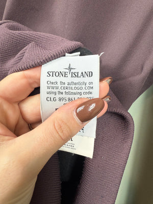 Stone Island Purple Soft Shell Jacket