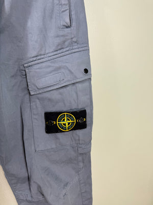 Stone Island Avio Blue Cargo Bottoms