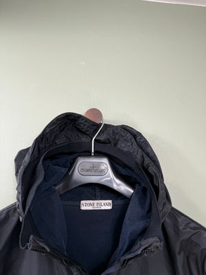 Stone Island Navy Nylon Shimmer Jacket
