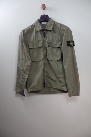 Stone Island Khaki Overshirt