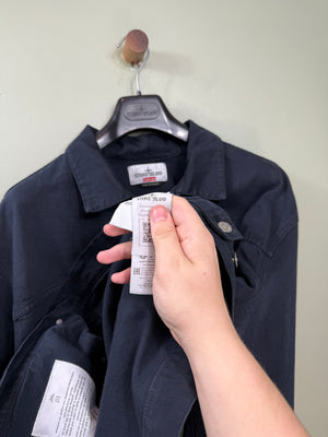 Stone Island x Supreme Navy Bull Denim-TC Jacket