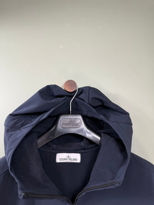 Stone Island Navy Soft Shell Jacket