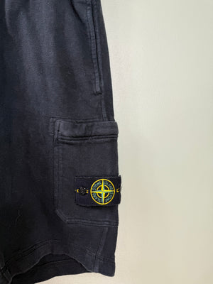 Stone Island Black Shorts