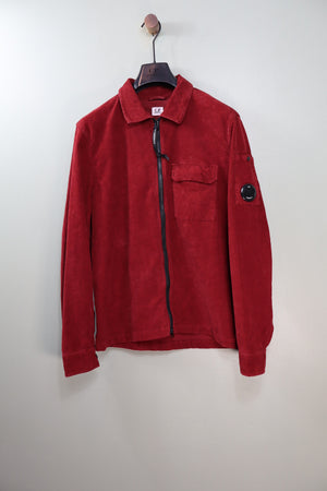 C.P. Company Red Needle Cord Overshirt