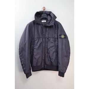Stone Island Black Crinkle Reps Jacket