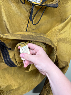 Stone Island Yellow Nylon Metal Jacket
