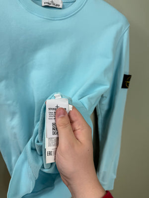 Stone Island Baby Blue Jumper