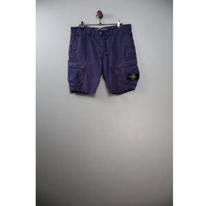 Stone Island Blue SL Cargo Shorts