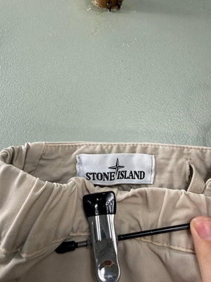 Stone Island RE-T Beige Cargo Bottoms