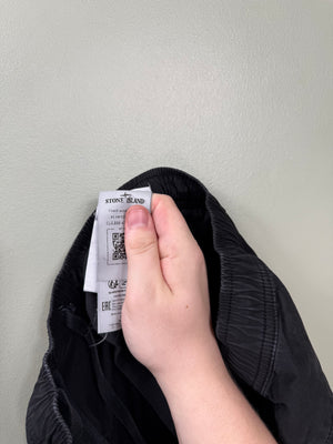 Stone Island Black RE-T Cargo Bottoms