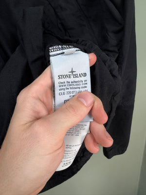 Stone Island Black Smock Overshirt