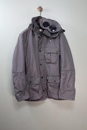 C.P. Company Grey Dynafli Goggle Jacket