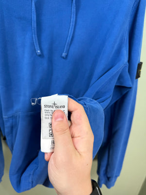 Stone Island Blue Hoodie