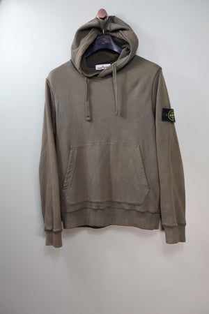 Stone Island Khaki Hoodie