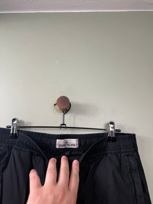 Stone Island Black RE-T Cargo Bottoms