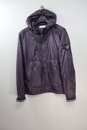 Stone Island Maroon Micro Ripstop Jacket