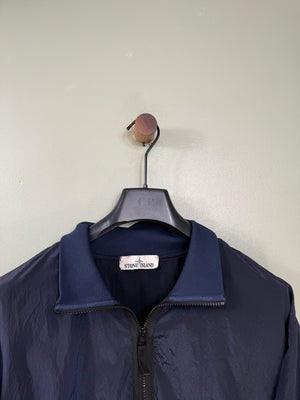 Stone Island Navy Nylon Metal Smock