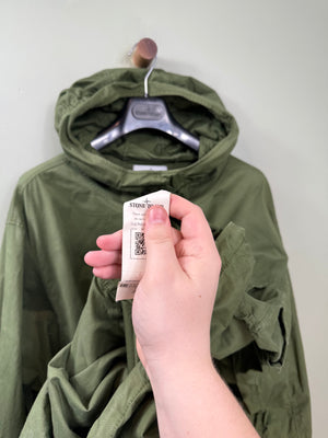 Stone Island Green Supima Smock