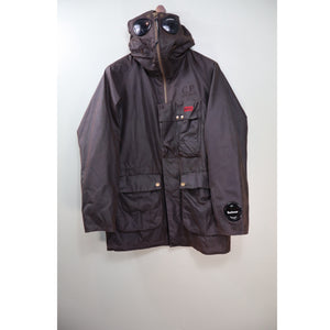 C.P. Company X Barbour Brown Waxed Cotton La Mille Jacket