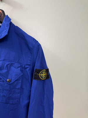 Stone Island Blue Overshirt