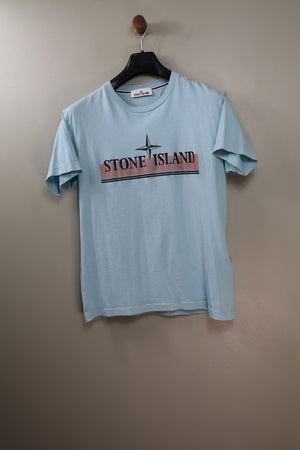 Stone Island Baby Blue T-Shirt