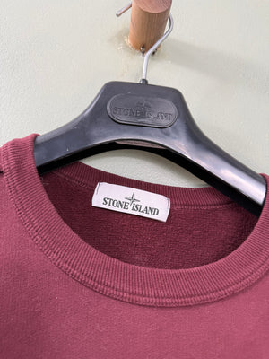 Stone Island Burgundy Jumper