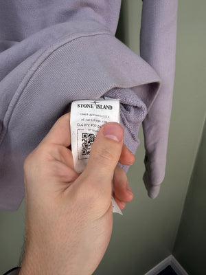 Stone Island Lavender 1/4 Zip Jumper